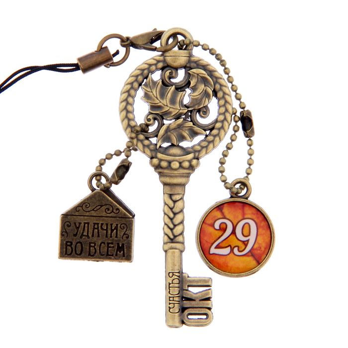 Ключ сувенирный "29 Октября", серия 365 дней