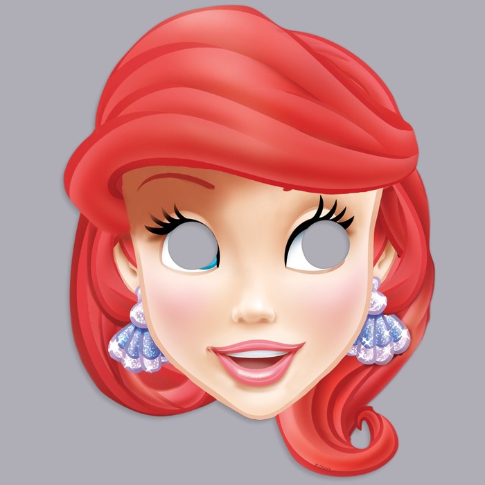 Маска карнавальная "Русалочка", Принцессы