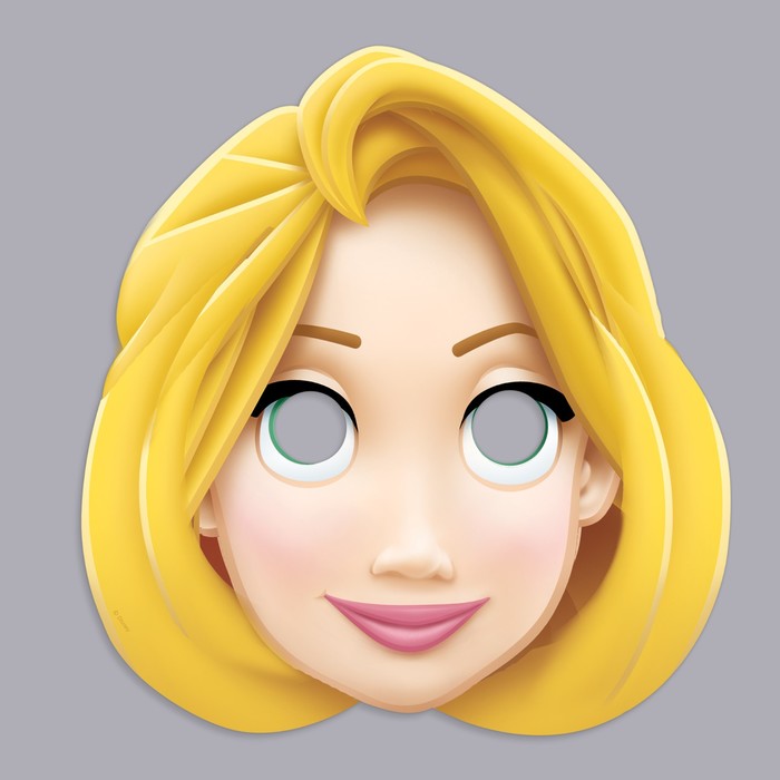 Маска карнавальная "Рапунцель", Принцессы