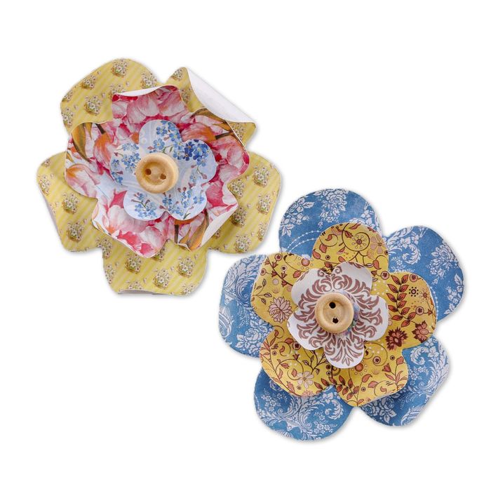 Набор декоративных цветов "Мелодия души", 9 х 14 см