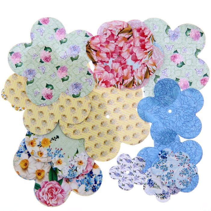 Набор декоративных цветов "Мелодия души", 9 х 14 см