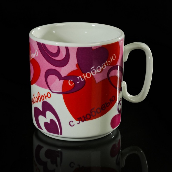 Кружка 300 мл "Праздничный", МИКС