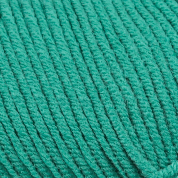 Пряжа "Cotton Gold" 55% хлопок, 45% акрил, 330м/100гр (610 нефрит)