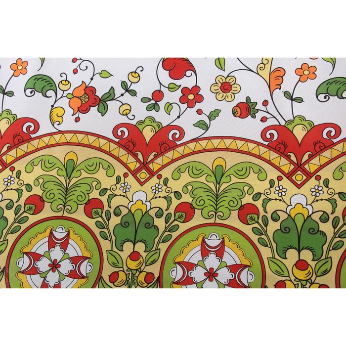 Постельное бельё "Этель" 2 сп., Новгородский мотив (вид 2), размер 175х215 см, 200х220 см, 70х70 см - 2 шт., 100% хлопок, бязь, 125 г/м2