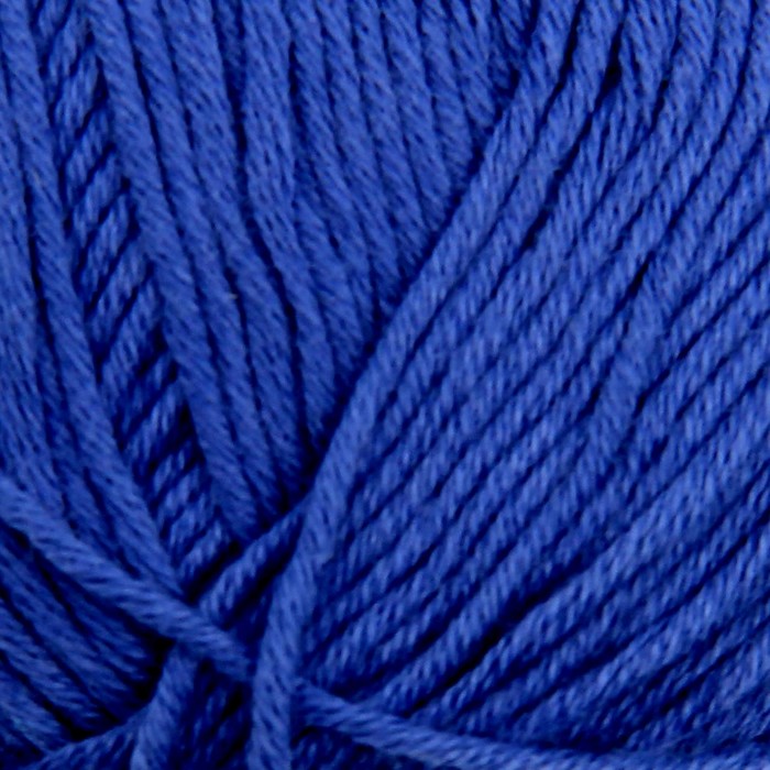 Пряжа "Bella" 100% хлопок, 180м/50гр (333 ярко-синий)