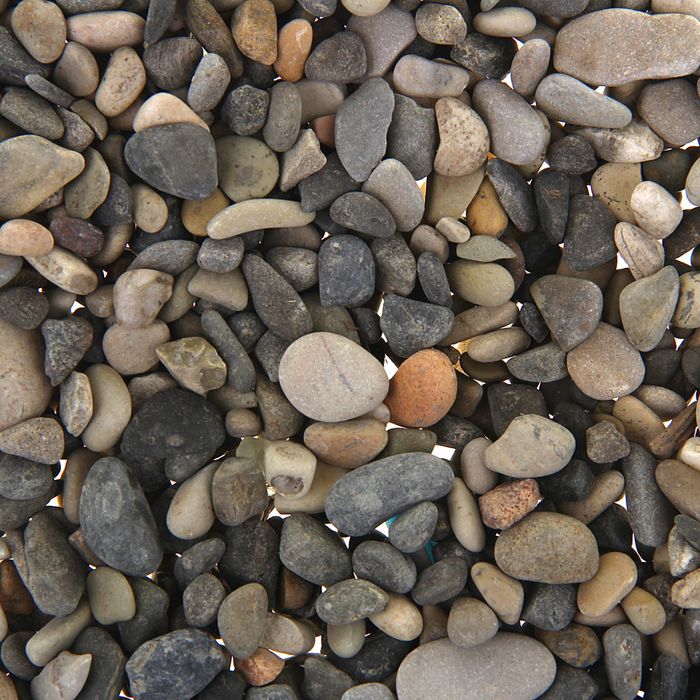 Грунт для аквариума "Галька черноморская светлая" (фр. 7-10 мм), 1 кг