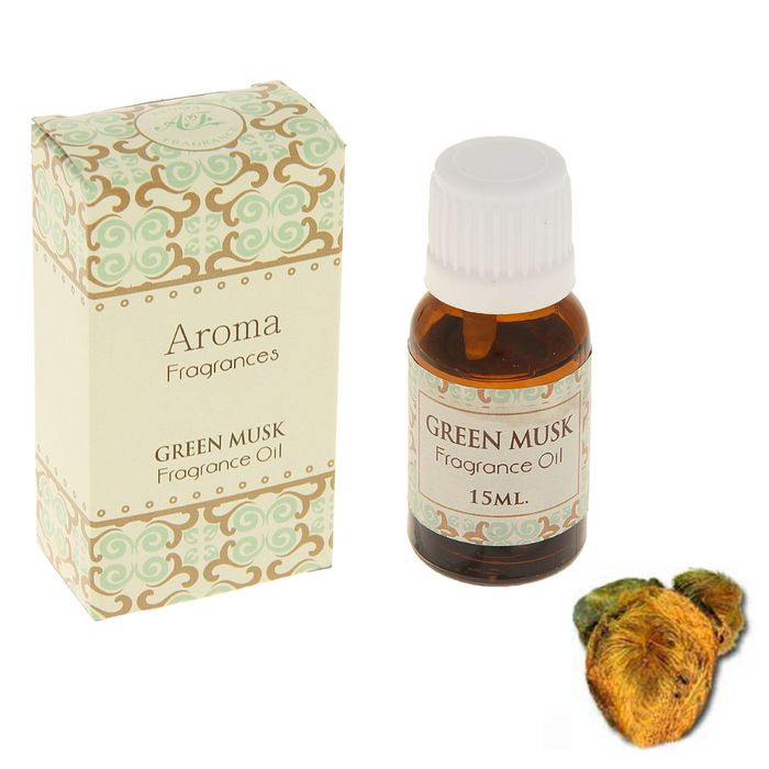 Аромамасло "Зелёный мускус", 15 мл