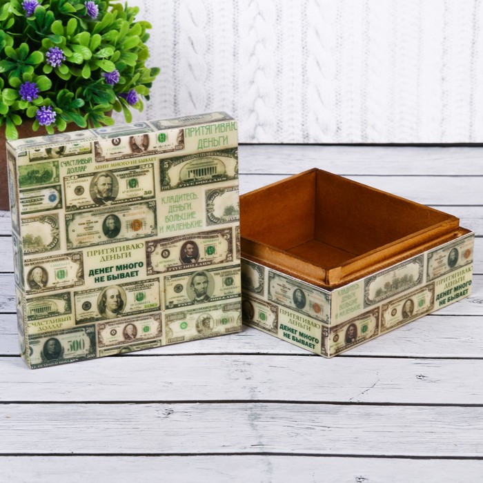 Шкатулка "Счастливый доллар"