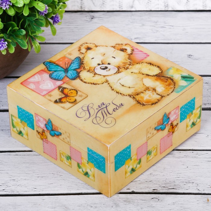 Шкатулка "Мишка"