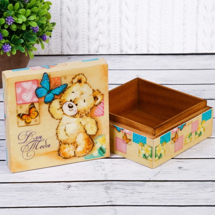 Шкатулка "Мишка"