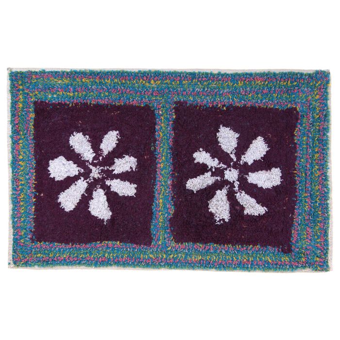 Коврик для ванной комнаты "Цветы Ашрама"
