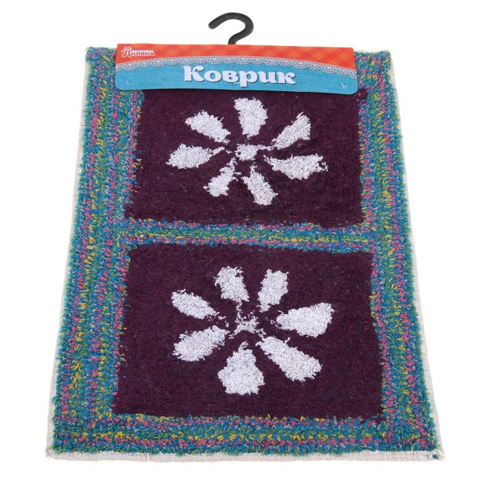 Коврик для ванной комнаты "Цветы Ашрама"