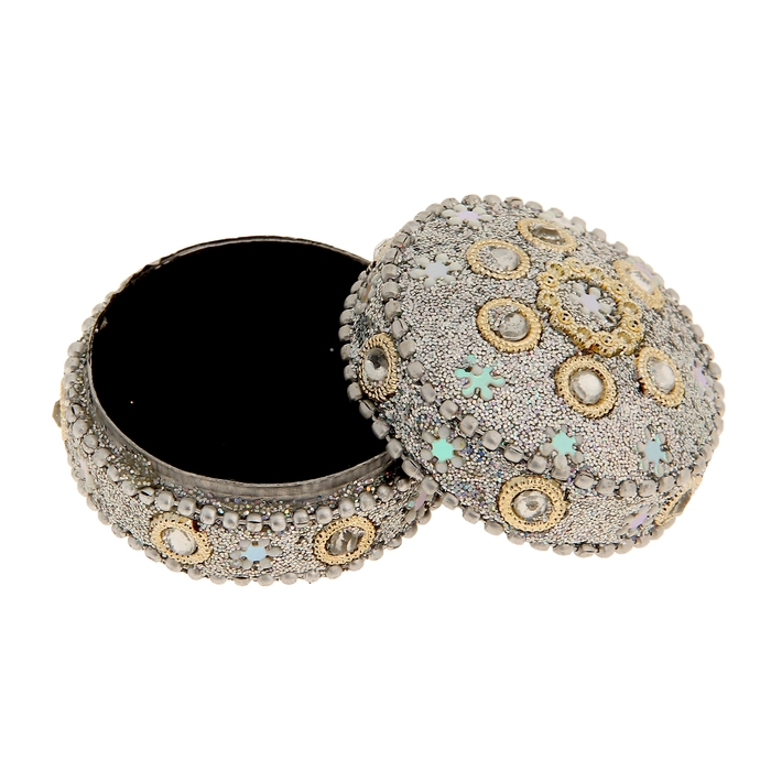 Шкатулка круг "Блеск"