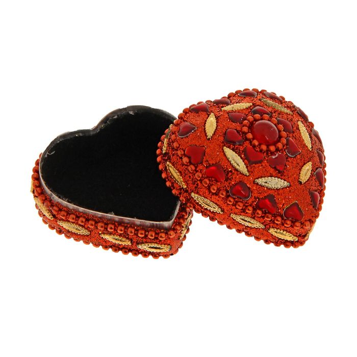 Шкатулка круг "Охра"