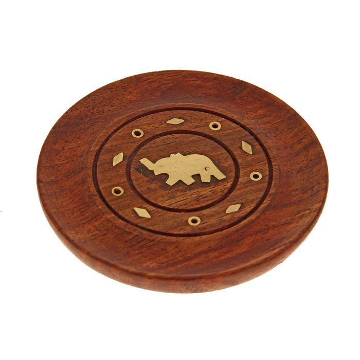 Подставка под благовония "Слон в круге"