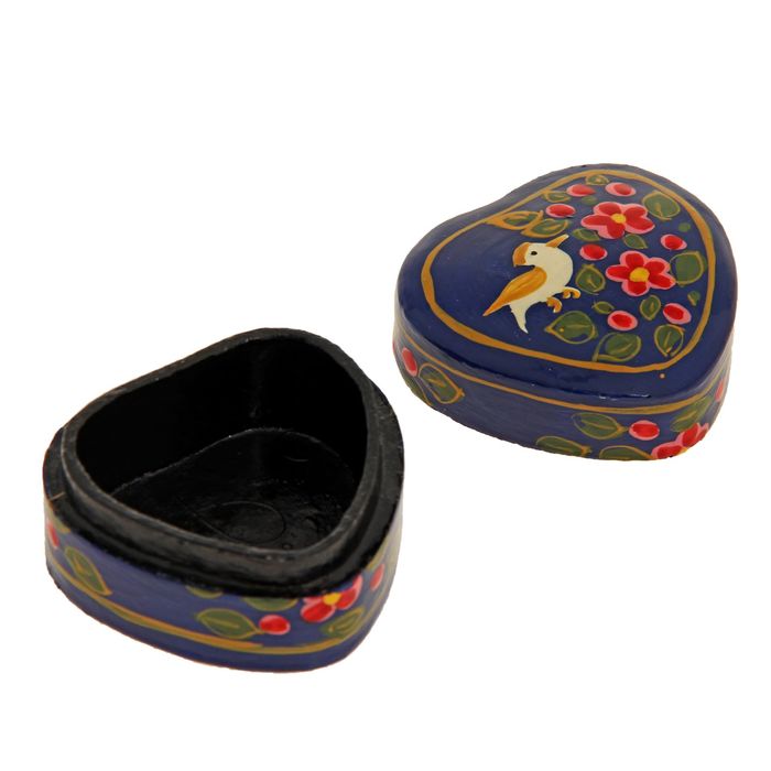 Шкатулка "Птица счастья" папье-маше