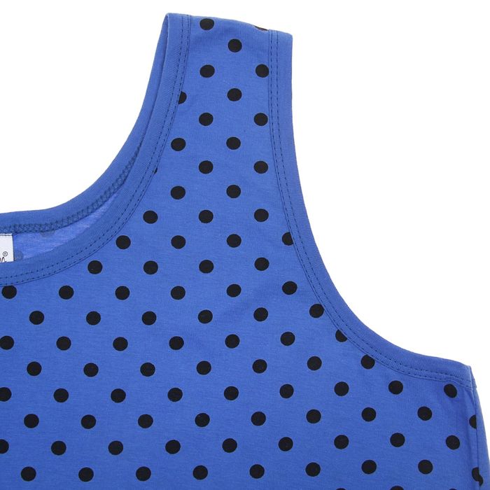 Сарафан женский, цвет синий, размер 48