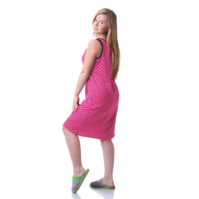 Сарафан женский, цвет красный, размер 48