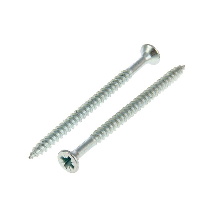 Саморезы универсальные TECH-KREP, ШУц, 4х60 мм, цинк, потай, 4500 шт.