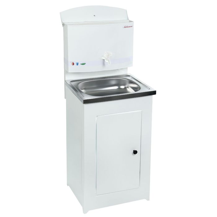 Умывальник "Акватекс", без электроводонагревателя, нержавеющая мойка, 20 л, белый