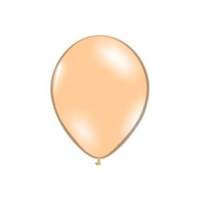 Шар латексный 12", металл, набор 50 шт., Peach