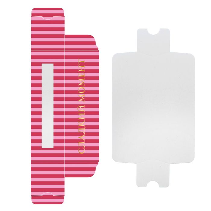 Коробочка для кондитерских изделий «Сладкий момент», 18 х 5,5 х 5,5 см