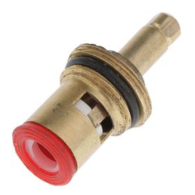 

Кран-букса, резьба 1/2", керамика, наконечник квадрат под маховик, для крест-ручки, латунь