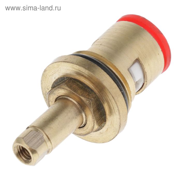 

Кран-букса, резьба 1/2", керамика, наконечник квадрат под маховик, латунь