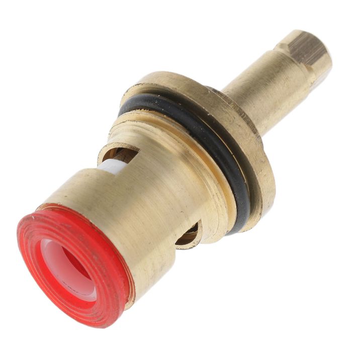 Кран-букса, резьба 1/2", керамика, наконечник квадрат под маховик, латунь