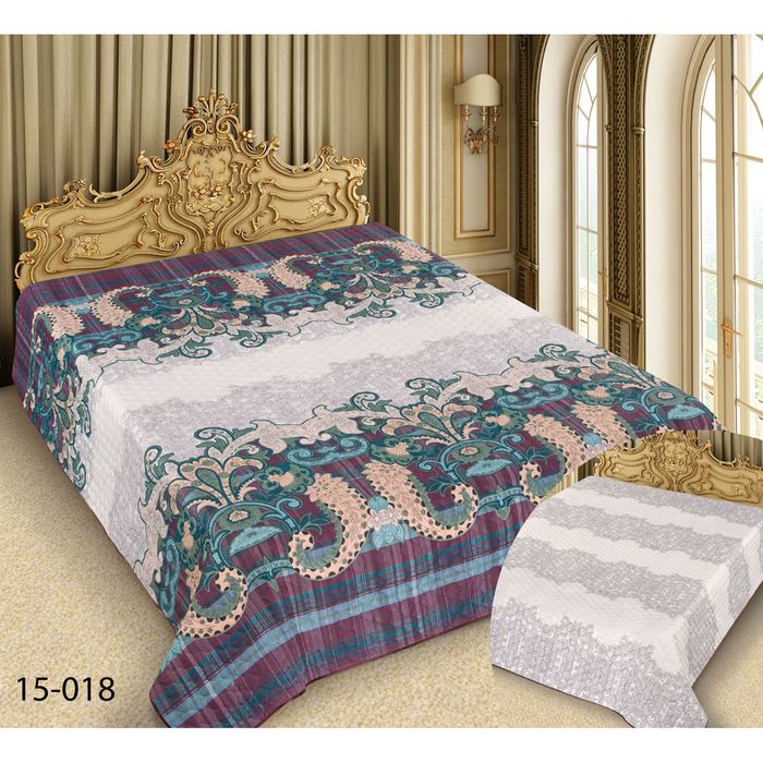 Покрывало двусторонее Marianna Barokko рис15-018 220х240 см, пэ100%