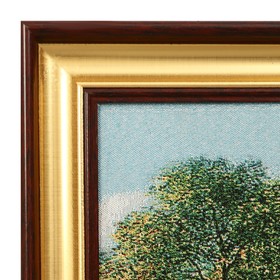 

Гобеленовая картина "Домик у реки" 80х40 (86*47)см
