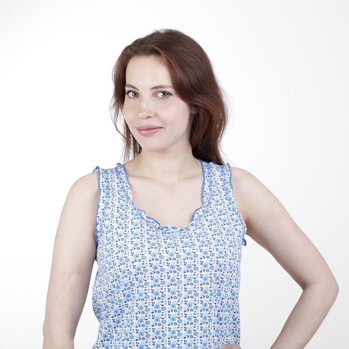 Пижама женская, рост 158-164 см, размер 44, цвет бирюзовый (арт. PK913/01-08)