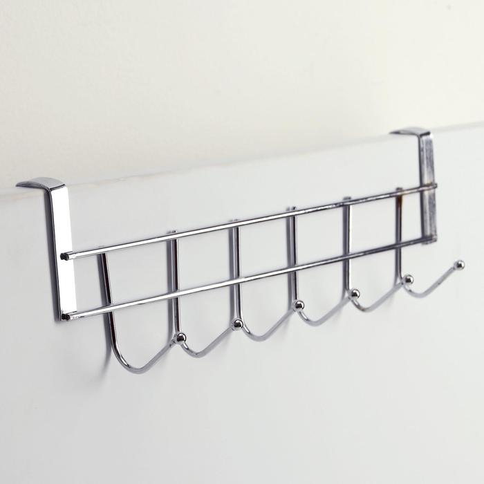 Вешалка надверная, 6 крючков