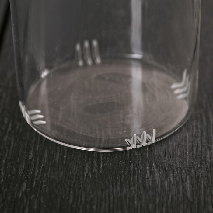 Чайник заварочный 600 мл "Диана", стеклянное сито