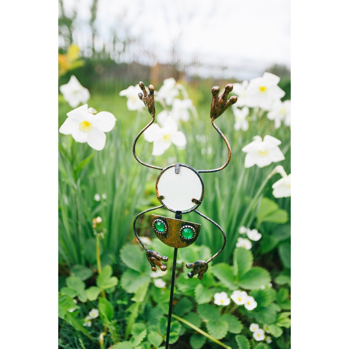 Декоративный штекер "Лягушка" светящийся в темноте