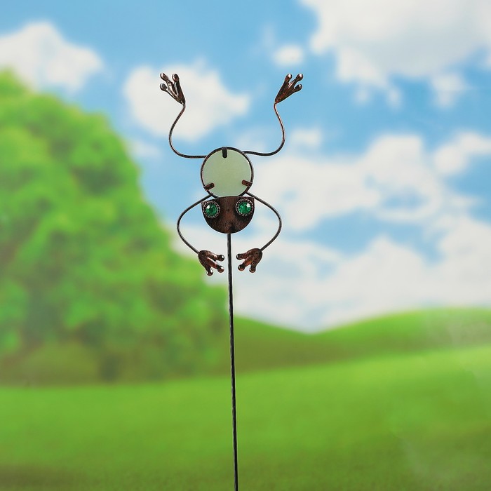 Декоративный штекер "Лягушка" светящийся в темноте