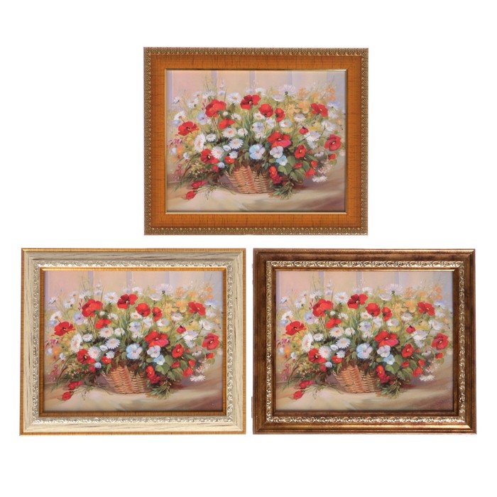 Ключница "Цветы в корзине"