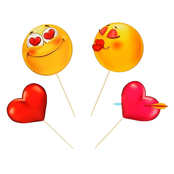 Фотобутафория "Смайлы" (любовь)