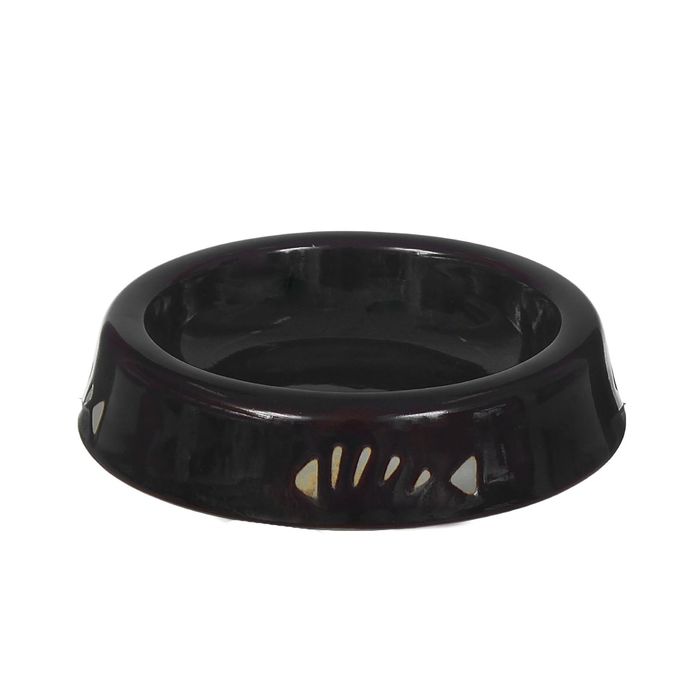 Миска "Рыбка" коричневая, 0,2 л