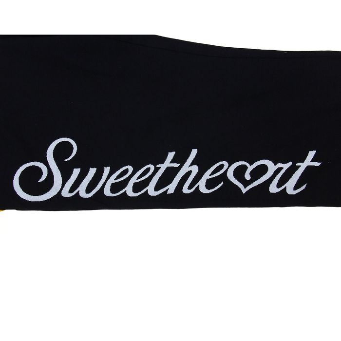 Комплект для девочки (футболка, бриджи), рост 146 см (38), рост цвет чёрный/жёлтый/белый