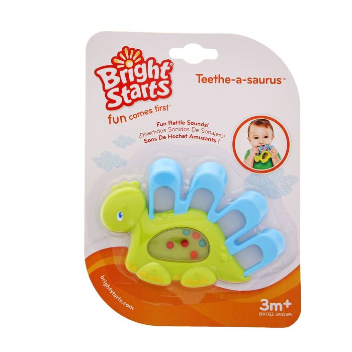 Игрушка-прорезыватель «Динозаврик», цвета МИКС