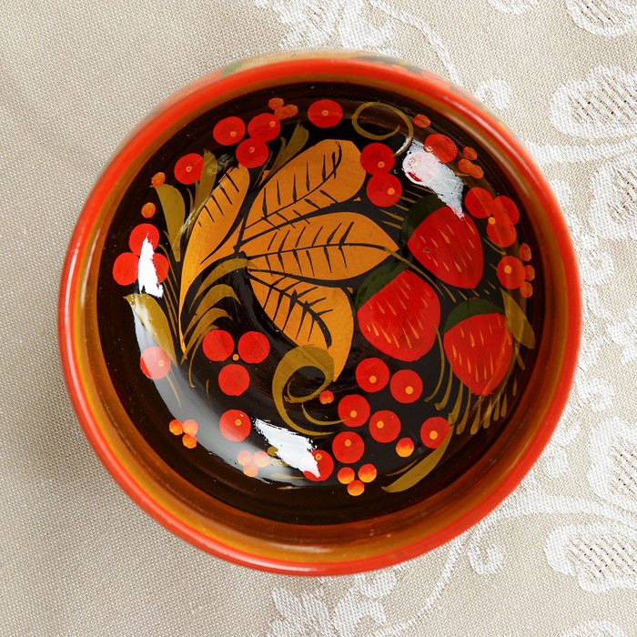 Чашка «Ягодка», 12,5×6,5 см, хохлома