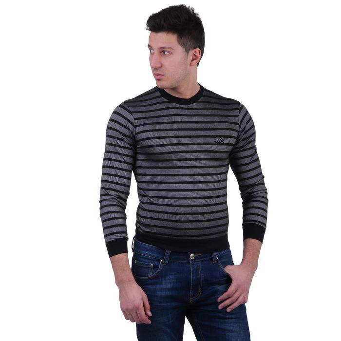 Джемпер мужской, полоска 4, размер L (арт. 826)