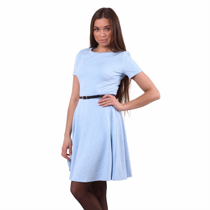 Платье женское 10200200024, цвет голубой, размер 50 (XL), рост 170
