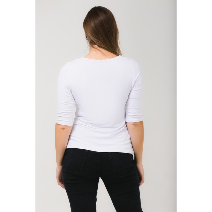 Джемпер женский 51100275, цвет белый, размер 50 (XL), рост 170