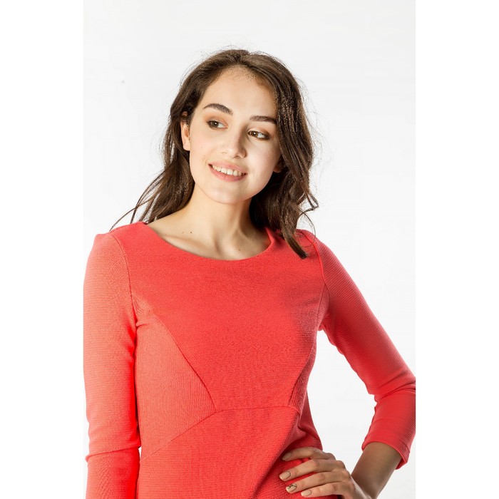 Платье женское 40200200072, размер 46 (M), рост 170 см, цвет коралл