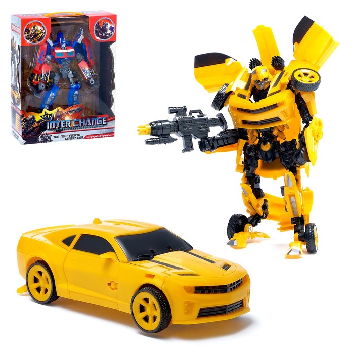 Робот-трансформер «Автобот» с аксессуарами, МИКС