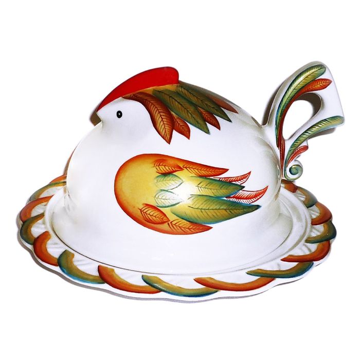 Масленка "Курочка Ряба. Шелковые перышки"