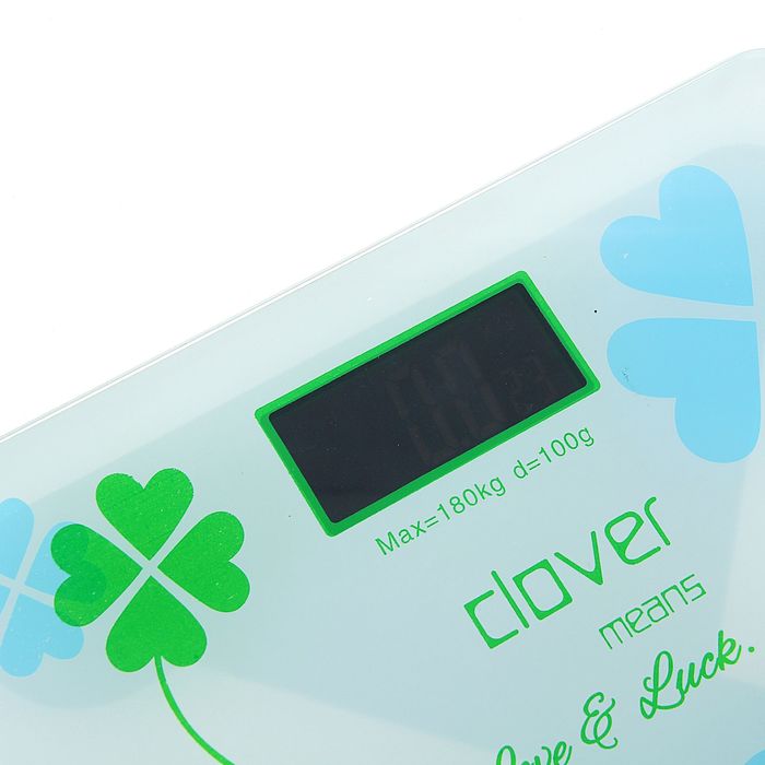 Весы "Клевер", напольные, электронные, до 180 кг