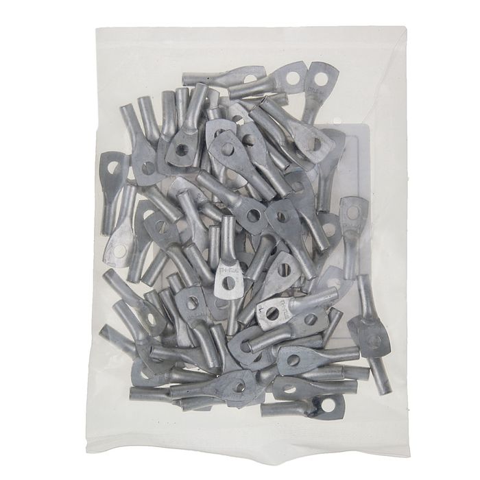 Наконечник медный, луженый, под опрессовку, 2.5-4-2.6 мм,ТМЛ